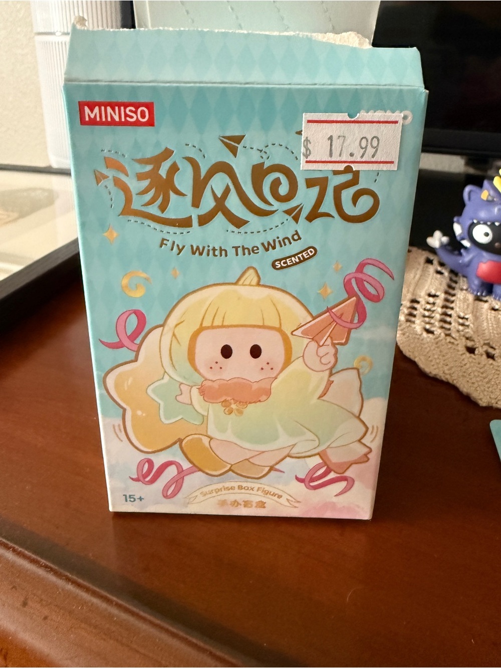 MINISO Fly With The Wind Scented Surprise Box Figure - Mint